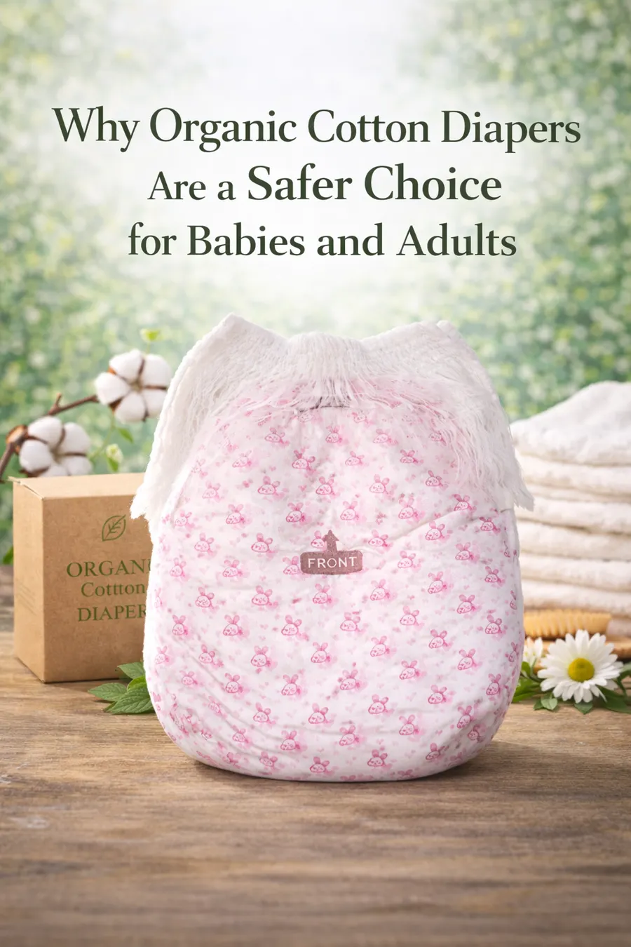 Why Organic Cotton Diapers Are a Safer Choice for Babies and Adults